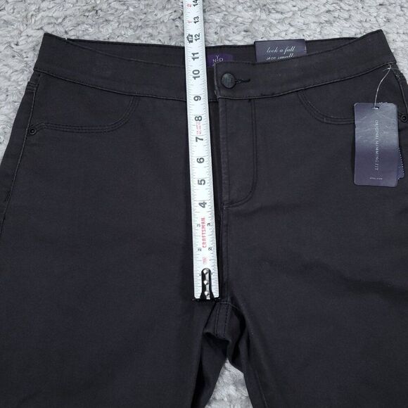 NYDJ Legging Rolled Skinny Jeans Gray Lift Tuck Stretch Size 12 Slimming - Picture 12 of 13